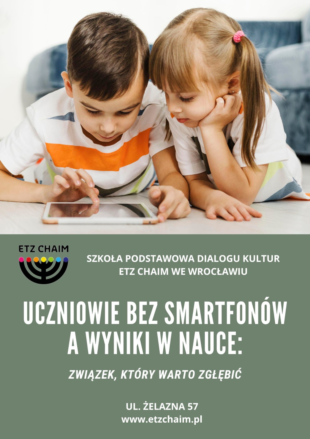 uczeń bez smartfona